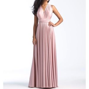 Allure Bridesmaid Blush Formal Dress Size Small